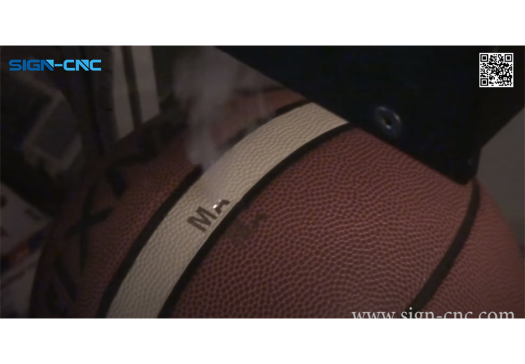 SIGN-CNC 激光打标机打标篮球